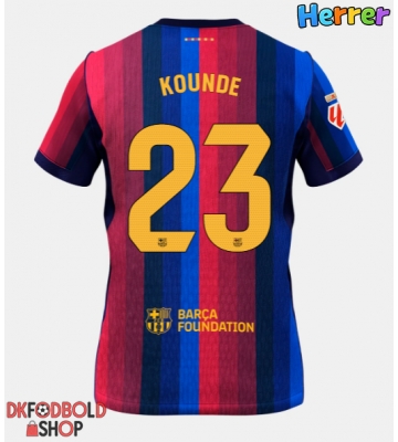 Barcelona Jules Kounde #23 Hjemmebanetrøje 2026-27 Kort ærmer